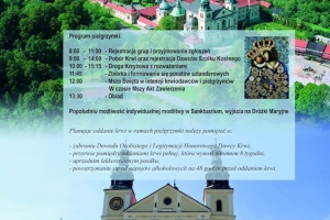 ogólnopolska pielgrzymka krwiodawców
